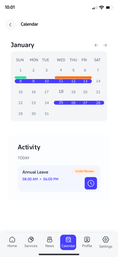 Calendar 1 Calendar 1